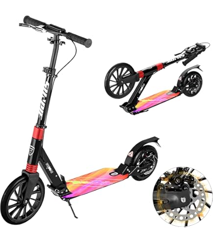 Amazon.co.jp: TENBOOM キックボード キックスクーター 子供/大人用